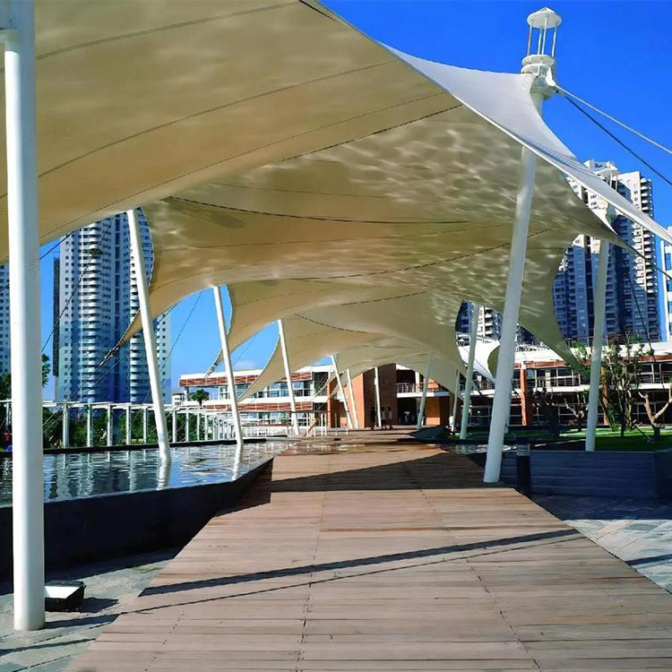 信阳膜结构景观棚