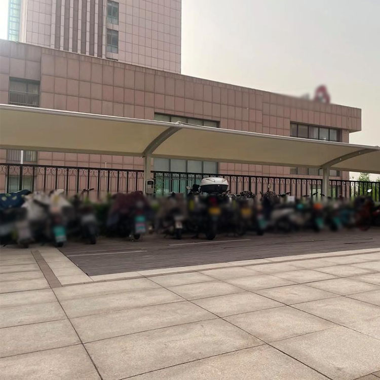 信阳膜结构电动车棚