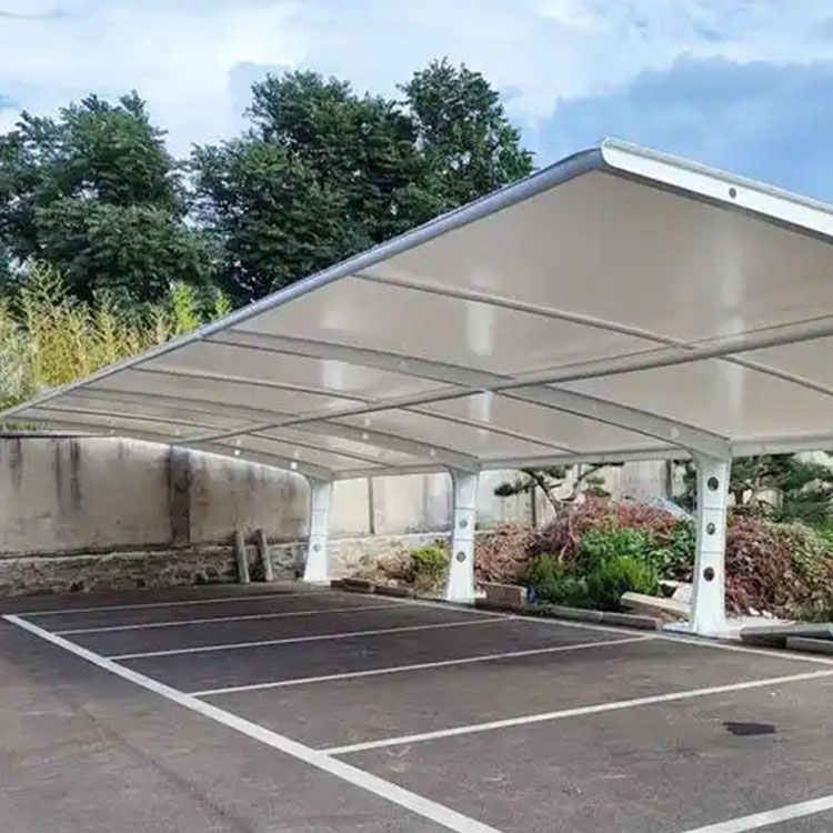 信阳膜结构汽车棚