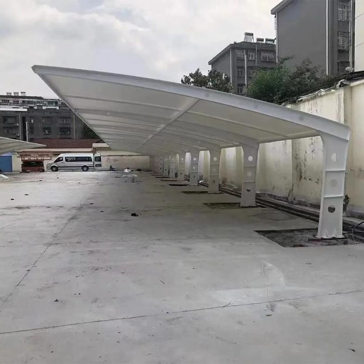 信阳膜结构汽车棚
