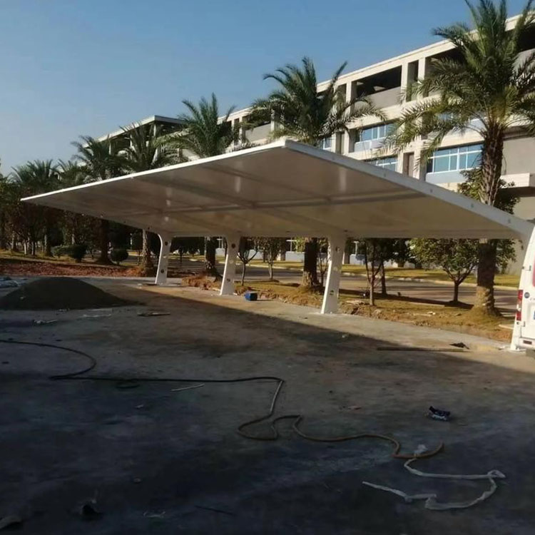 信阳膜结构汽车棚